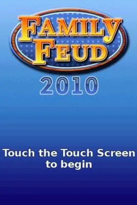 Family Feud - 2010 Edition (USA) screen shot title